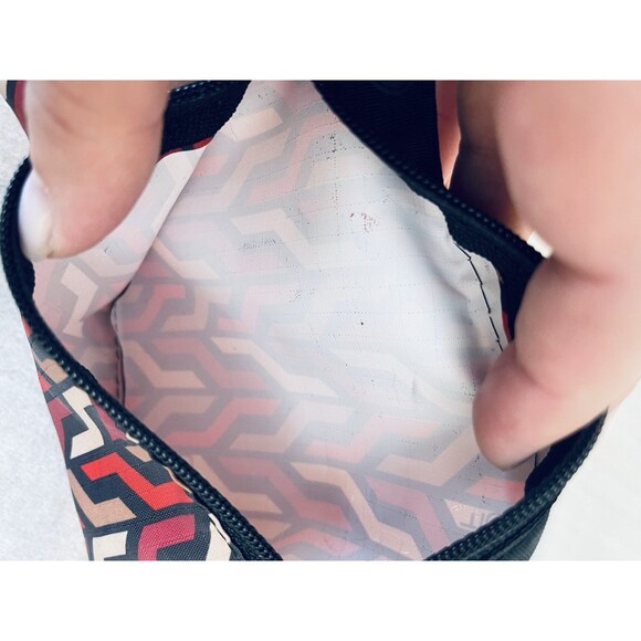 DVF x LeSportsac Geometric X Tote Crossbody Purses & Pouches Set of 4 VTG Nylon - Picture 12 of 12